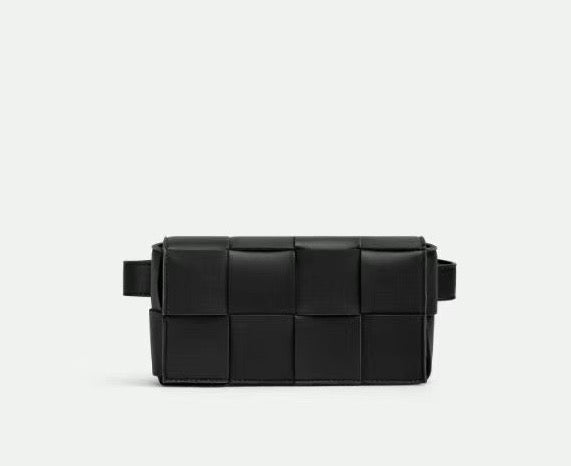 Bottega Veneta Green Intreccio Leather Mini Cassette Bag