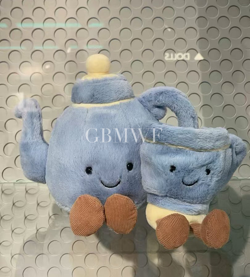 Jellycat Vicky teapot & Seb teacup Set