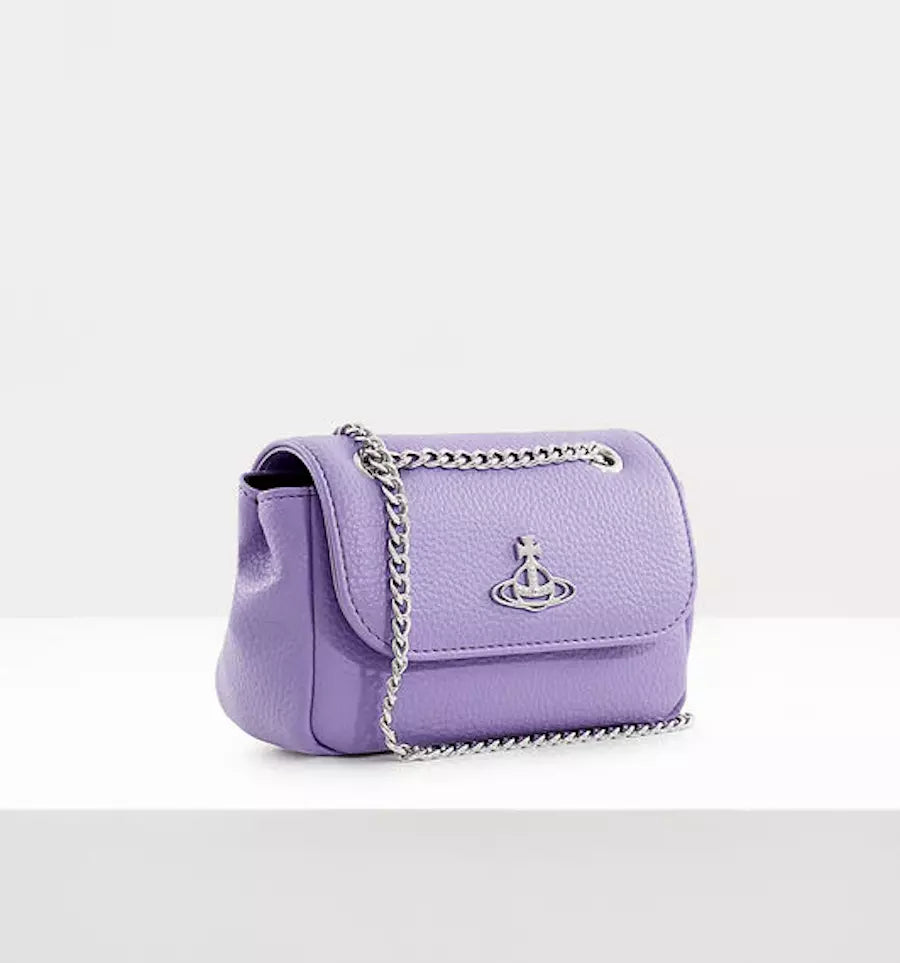 Vivienne Westwood Small Derby Purse Chain Bag Purple