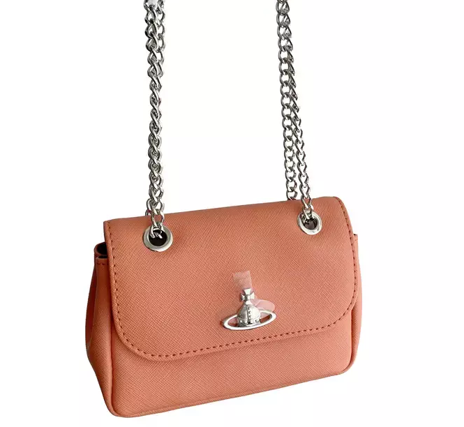 Vivienne Westwood Small Derby Purse Chain Bag Brick